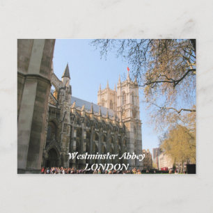 Westminister Abbey Londen Verenigd Koninkrijk brie Briefkaart