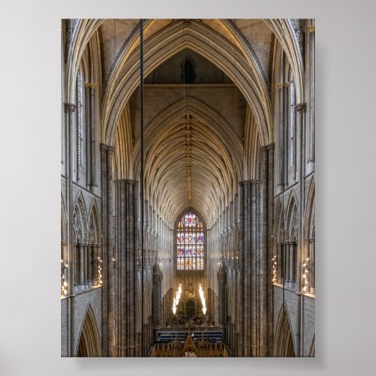 Westminister abbey poster (Voorkant)