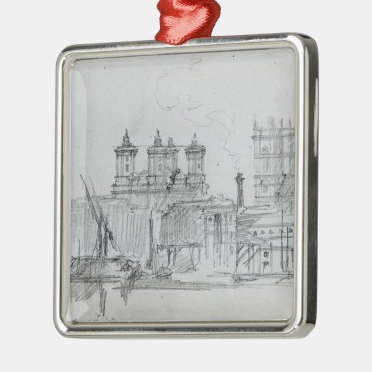 Westminster, 1860 metalen ornament (Links)