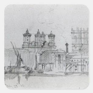 Westminster, 1860 vierkante sticker