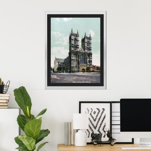 Westminster Abbey 1900 Poster (Thuiskantoor)