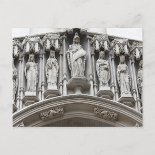 westminster abbey - architectuur groot - brittanni briefkaart