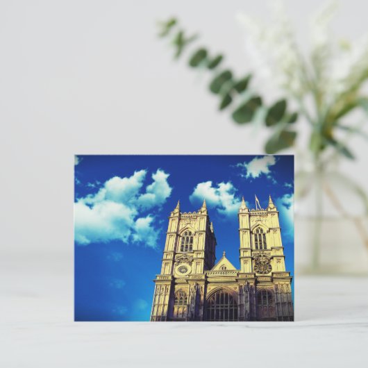 Westminster Abbey Briefkaart (Staand voorkant)