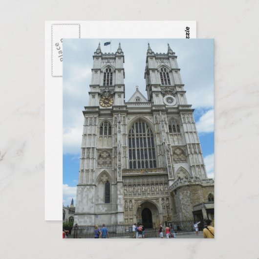 Westminster Abbey Briefkaart (Voorkant / Achterkant)