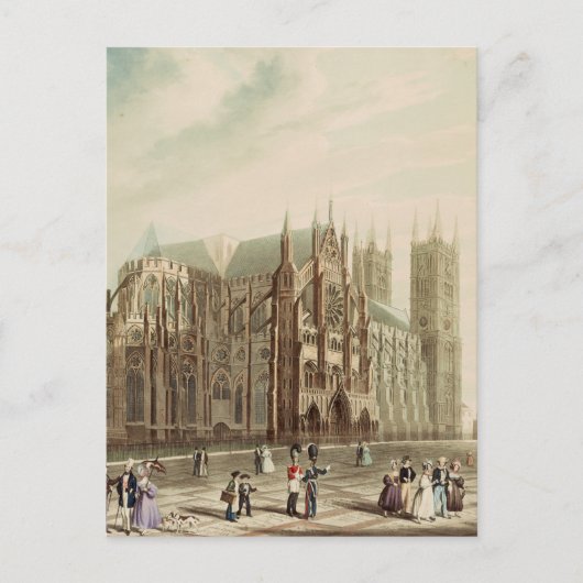 Westminster Abbey Briefkaart (Voorkant)
