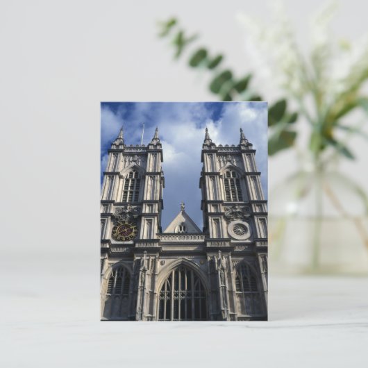 Westminster Abbey Briefkaart (Staand voorkant)