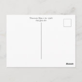 Westminster Abbey Briefkaart (Achterkant)