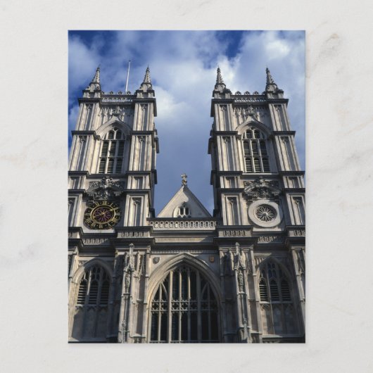 Westminster Abbey Briefkaart (Voorkant)