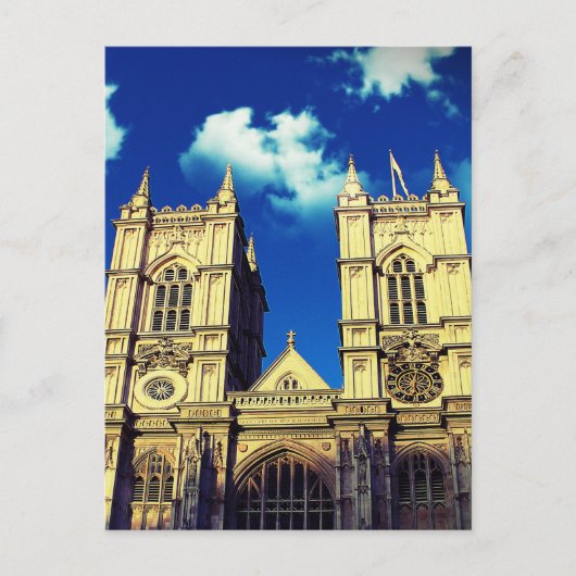 Westminster Abbey Briefkaart (Voorkant)