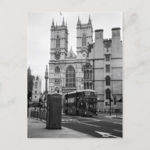 Westminster Abbey, Briefkaart in Londen