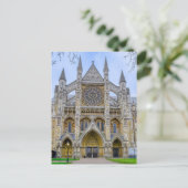 Westminster Abbey, Briefkaart in Londen (Staand voorkant)