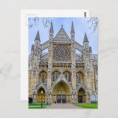 Westminster Abbey, Briefkaart in Londen (Voorkant / Achterkant)
