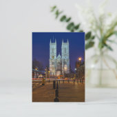 Westminster Abbey, Briefkaart in Londen (Staand voorkant)