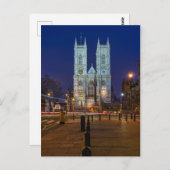 Westminster Abbey, Briefkaart in Londen (Voorkant / Achterkant)