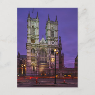 Westminster Abbey, Briefkaart in Londen