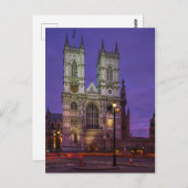 Westminster Abbey, Briefkaart in Londen (Voorkant / Achterkant)