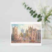Westminster Abbey  Briefkaart Londen (Staand voorkant)