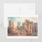 Westminster Abbey  Briefkaart Londen (Voorkant / Achterkant)