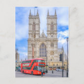 Westminster Abbey, Briefkaart Londen (Voorkant)