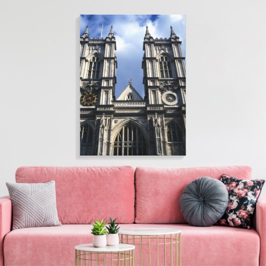 Westminster Abbey Canvas Afdruk (Insitu (Woonkamer))