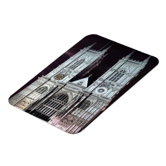 Westminster Abbey door Night Magneet (Linkerzijde)