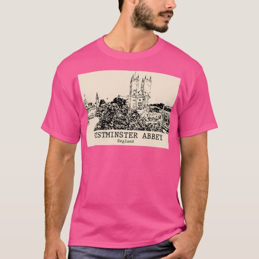 Westminster Abbey - Engeland T-shirt (Voorkant)