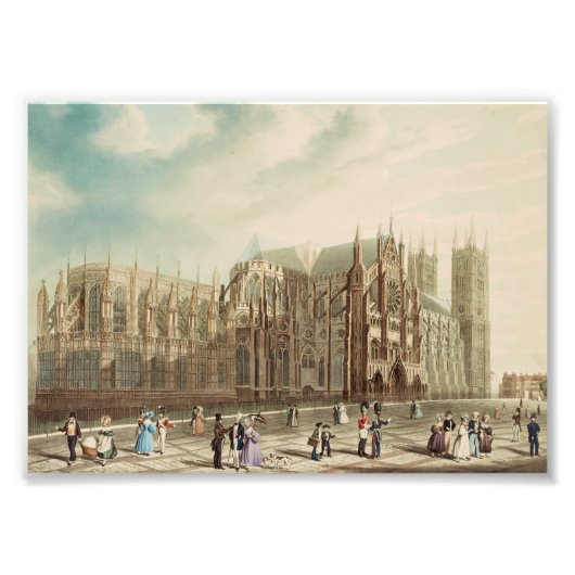 Westminster Abbey Foto Afdruk (Voorkant)