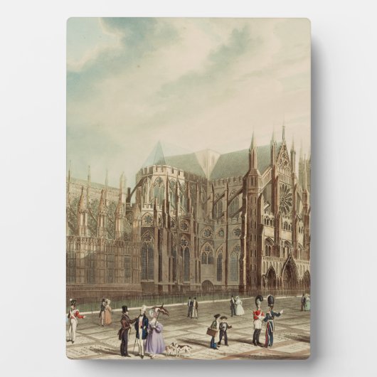Westminster Abbey Fotoplaat (voorkant)