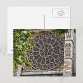 Westminster Abbey - Glas in lood Window - Briefkaa Briefkaart (Voorkant / Achterkant)
