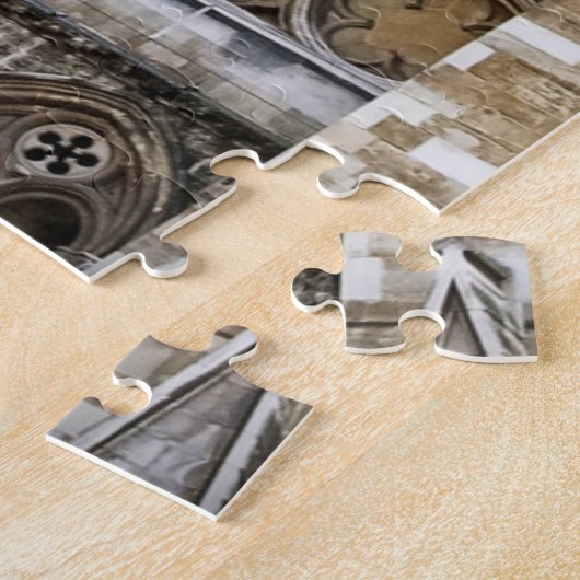 Westminster Abbey - Glas in lood Window - Puzzle Legpuzzel (Zijkant)