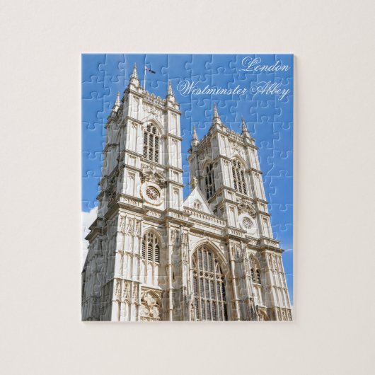 Westminster Abbey in Londen, Verenigd Koninkrijk Legpuzzel (Verticaal)
