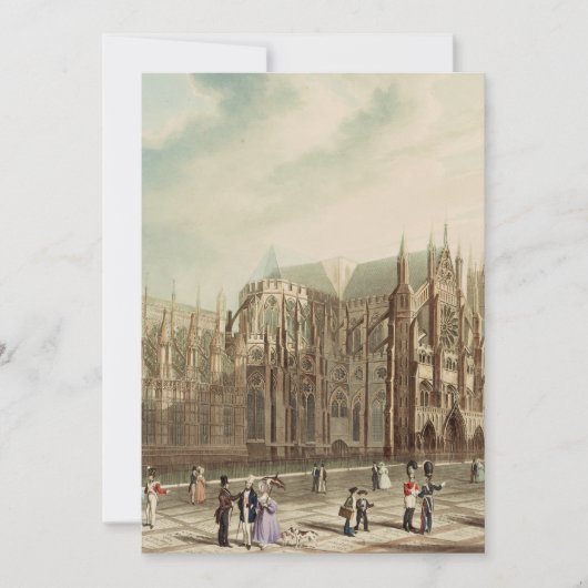 Westminster Abbey Kaart (Voorkant)
