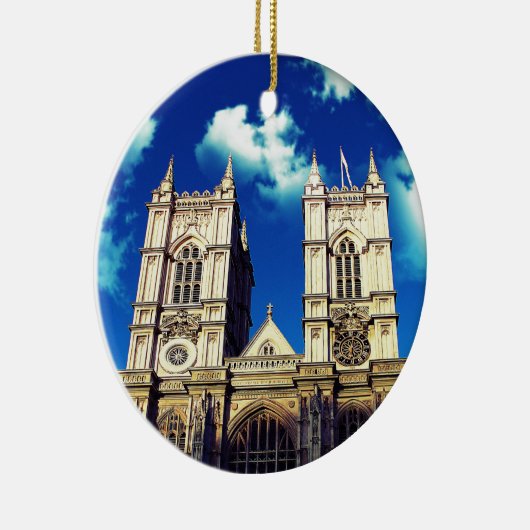 Westminster Abbey Keramisch Ornament (Rechts)