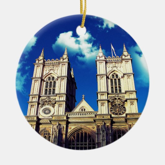 Westminster Abbey Keramisch Ornament (Voorkant)