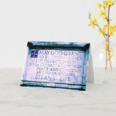 Westminster Abbey - Londen - Blank Wenskaart Kaart (Gele Bloem)