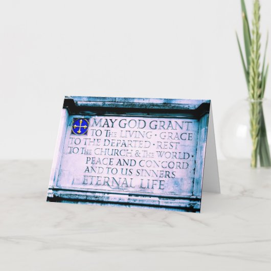 Westminster Abbey - Londen - Blank Wenskaart Kaart (Voorkant)