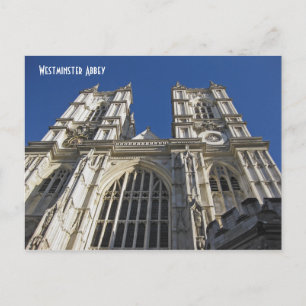 Westminster Abbey, Londen Engeland Briefkaart
