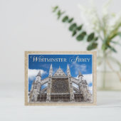 Westminster Abbey, Londen, Engeland Briefkaart (Staand voorkant)