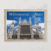 Westminster Abbey, Londen, Engeland Briefkaart (Voorkant)