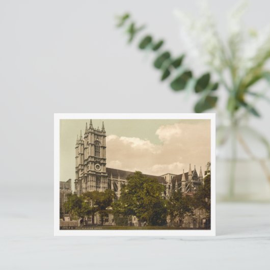 Westminster Abbey, Londen, Engeland Briefkaart (Staand voorkant)