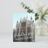 Westminster Abbey — Londen, Engeland Briefkaart (Staand voorkant)