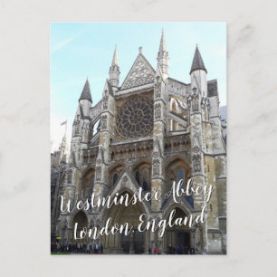 Westminster Abbey — Londen, Engeland Briefkaart