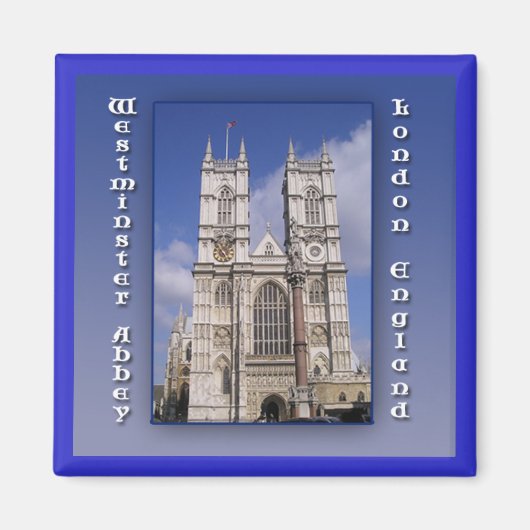 Westminster Abbey Londen Engeland Magnet (Voorkant)