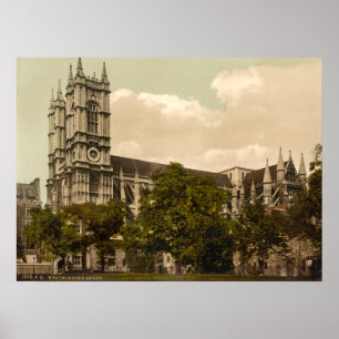 Westminster Abbey, Londen, Engeland Poster