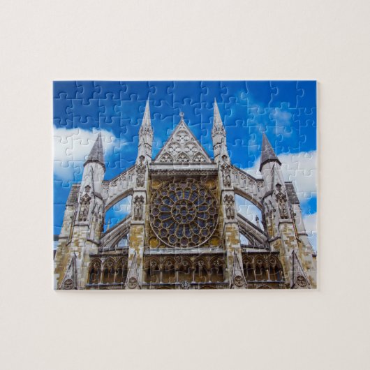 Westminster Abbey Londen. Legpuzzel (Horizontaal)