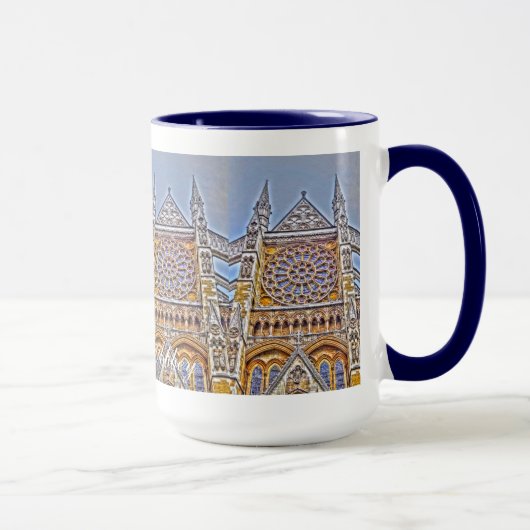 Westminster Abbey, Londen, Verenigd Koninkrijk. Mok (Rechts)