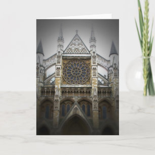 Westminster Abbey - Londen - Wenskaart Kaart