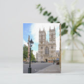 Westminster Abbey London Briefkaart Verenigd Konin (Staand voorkant)