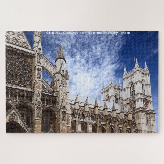 Westminster Abbey London Jigzaag Puzzle Legpuzzel (Horizontaal)