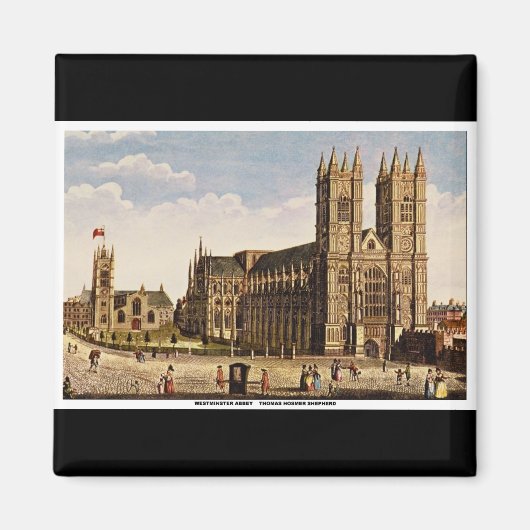 Westminster Abbey Magneet (Voorkant)